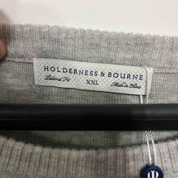 🆕 Merino Wool & Cashmere Blend Crewneck - XXL - Picture 3 of 5